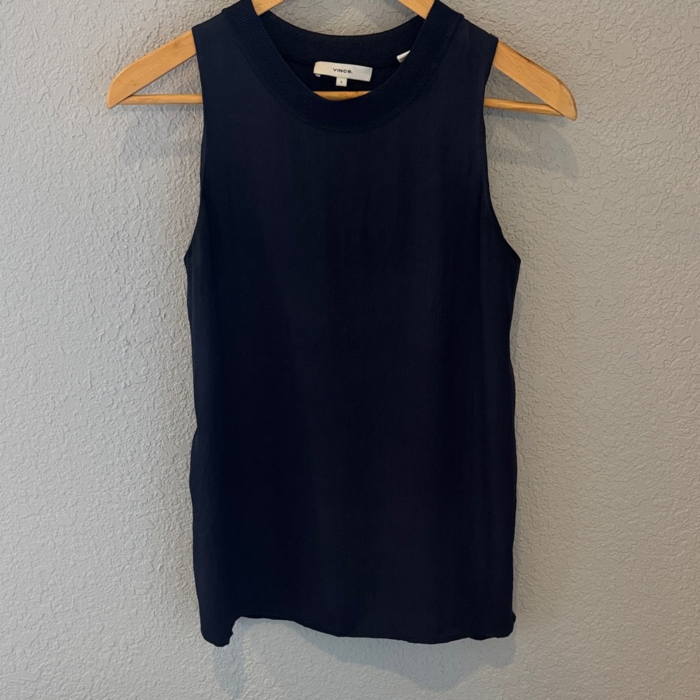 Blue Vince Sleeveless Top